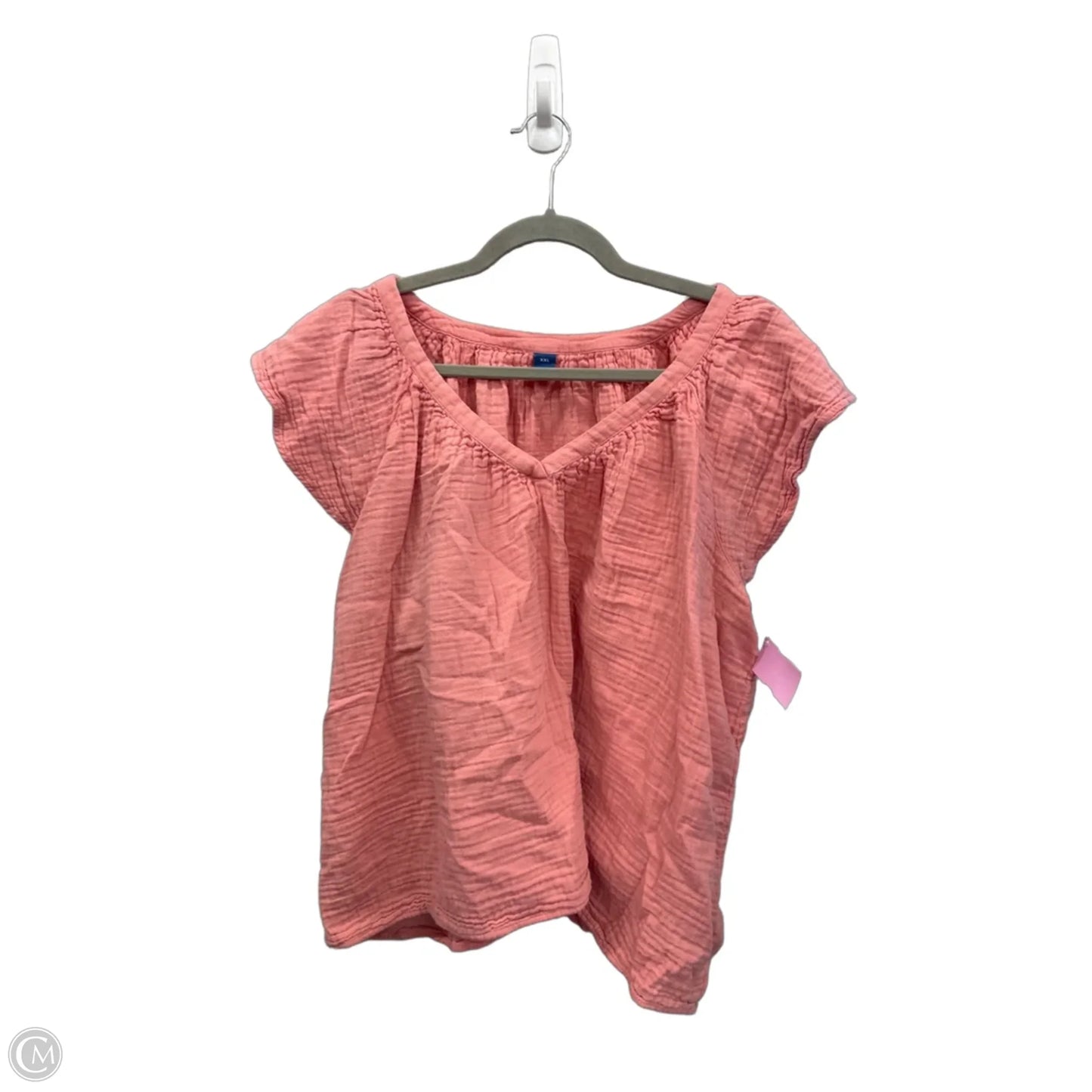 Top Sleeveless By Old Navy In Peach, Size: 2x