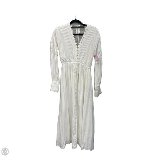 Dress Casual Maxi By Clothes Mentor In White, Size: Xs