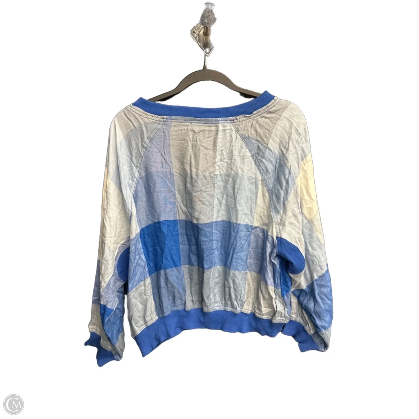 Top Short Sleeve By Free People In Blue, Size: M
