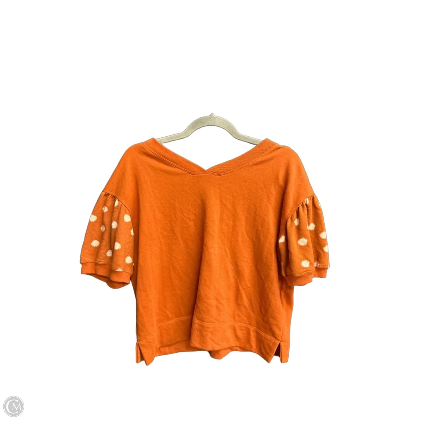 Top Short Sleeve By Daily Practice By Anthropologie In Orange, Size: Xs