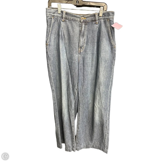Jeans Wide Leg By Madewell In Blue Denim, Size: 6