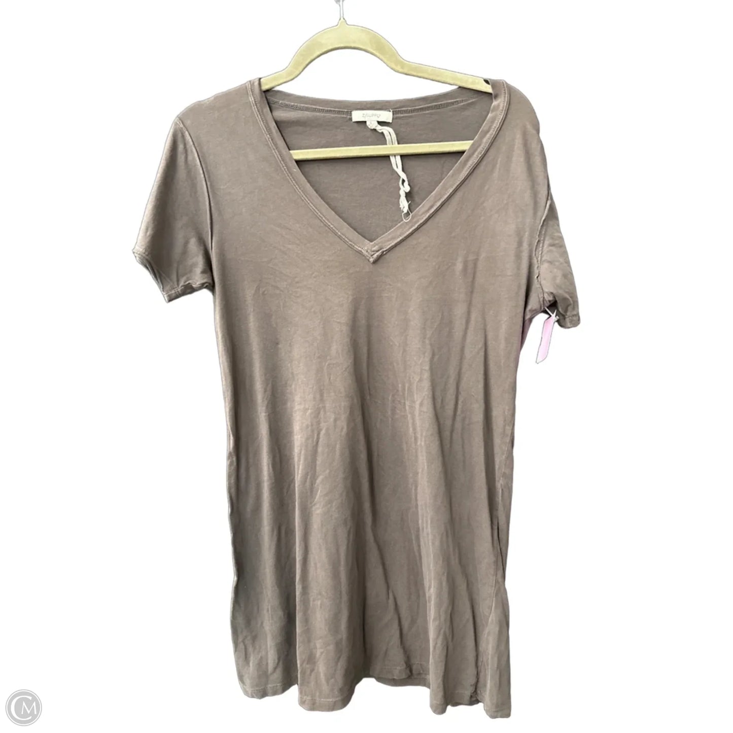 Tunic Short Sleeve By Z Supply In Brown, Size: S