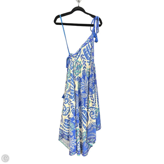 Dress Casual Maxi By Vici In Blue & White, Size: Xs