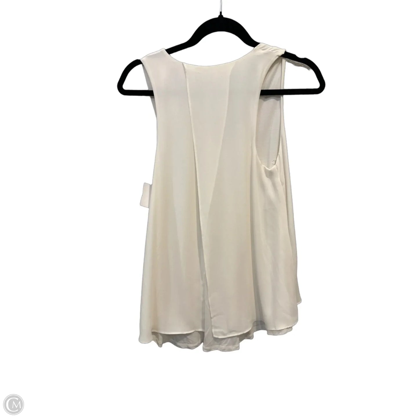 Top Sleeveless By Loft In Cream, Size: S