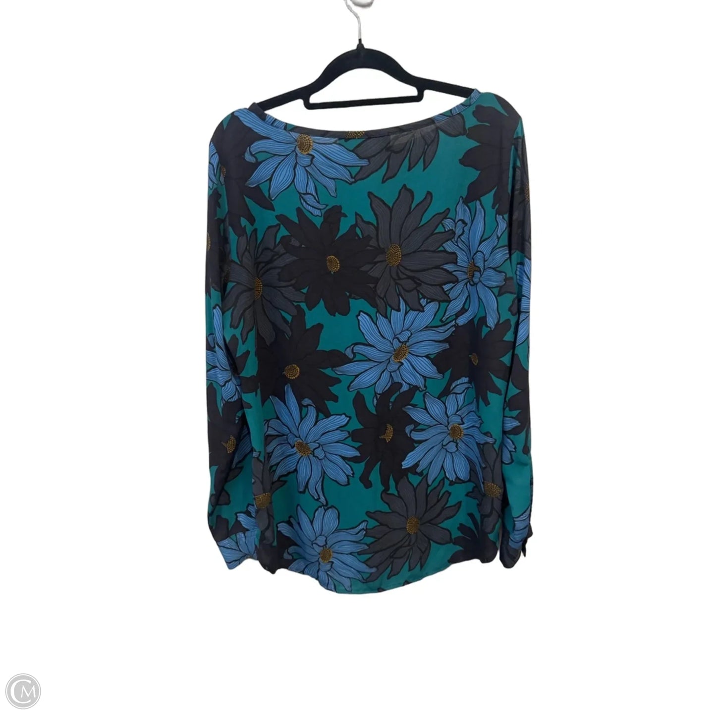 Top Long Sleeve By Loft In Floral Print, Size: S
