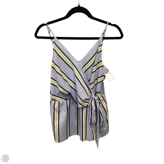 Top Sleeveless By Banana Republic In Striped Pattern, Size: S