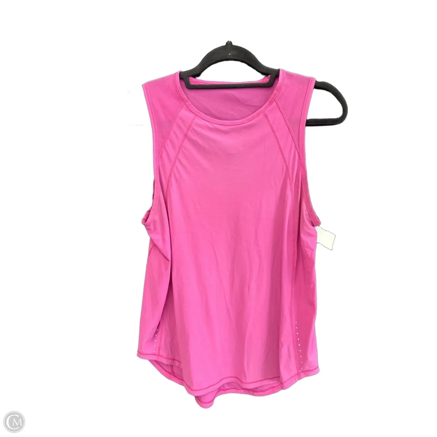 Athletic Tank Top By Lululemon In Pink, Size: M