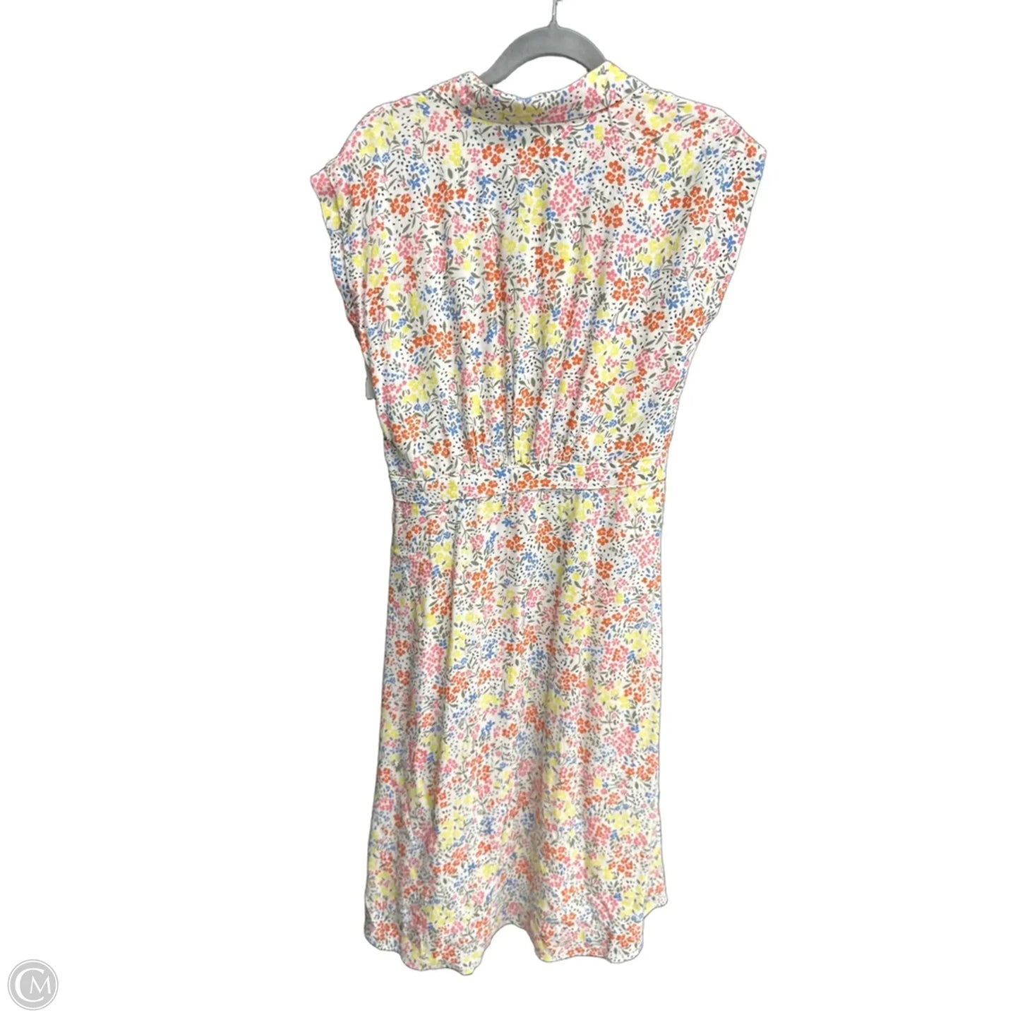 Dress Casual Midi By Loft In Floral Print, Size: Sp