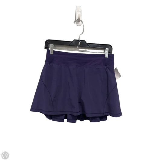 Athletic Skort By Lululemon In Purple, Size: S