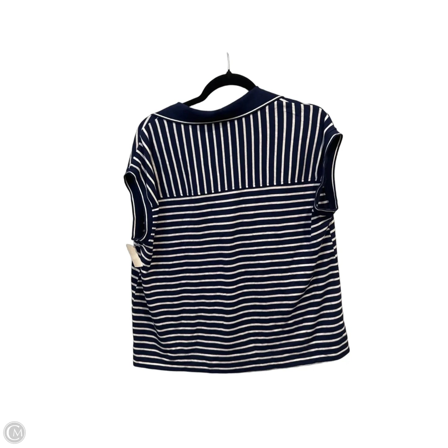Top Sleeveless By Jane And Delancey In Striped Pattern, Size: L