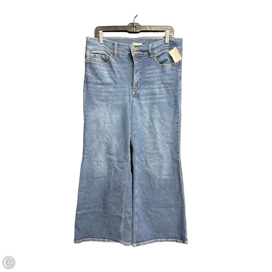 Jeans Wide Leg By Sofia By Sofia Vergara In Blue Denim, Size: 12