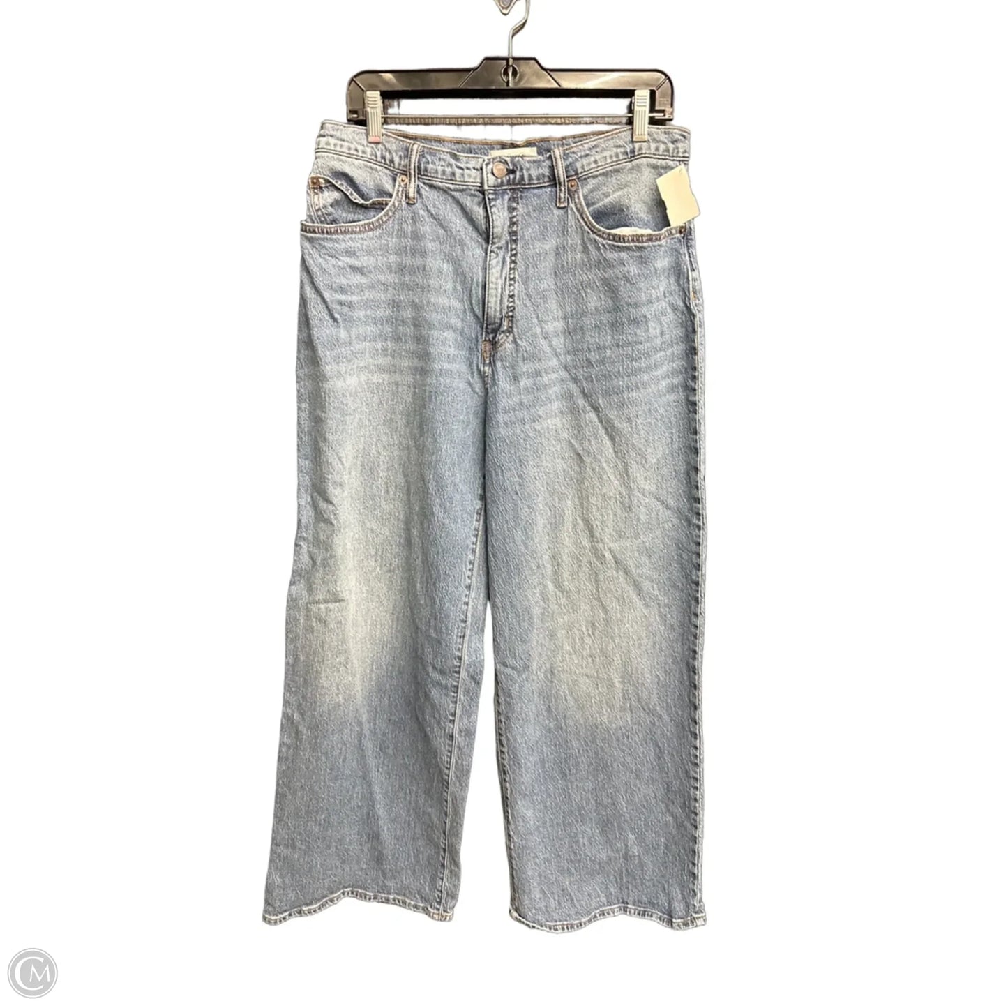 Jeans Wide Leg By Jessica Simpson In Blue Denim, Size: 12