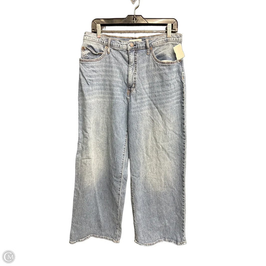 Jeans Wide Leg By Jessica Simpson In Blue Denim, Size: 12