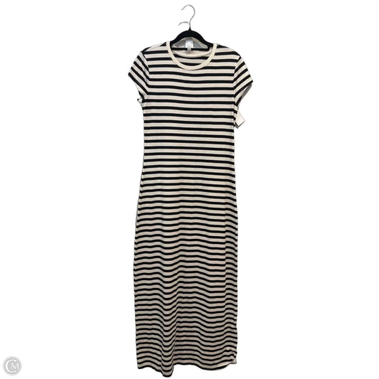 Dress Casual Maxi By A New Day In Striped Pattern, Size: S