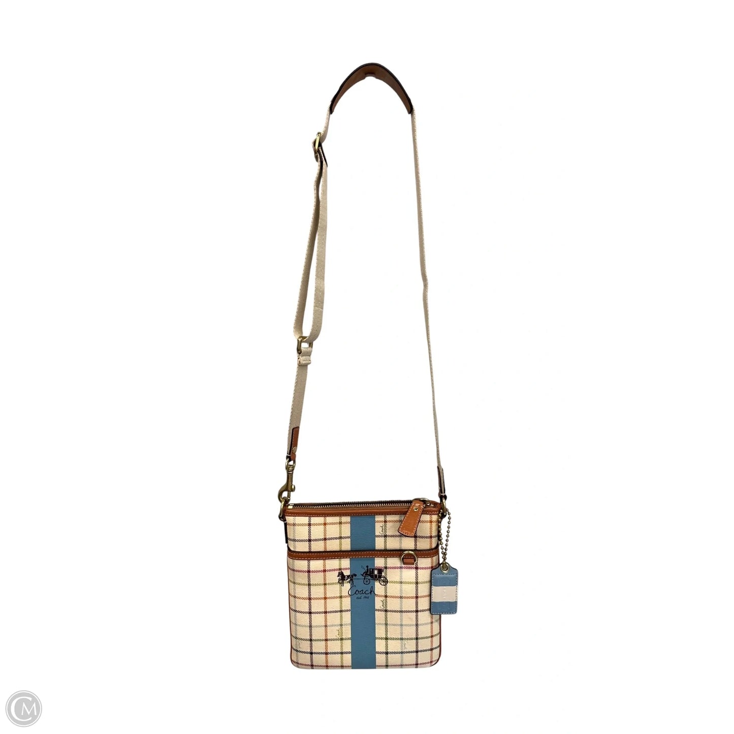 Crossbody Designer By Coach, Size: Small