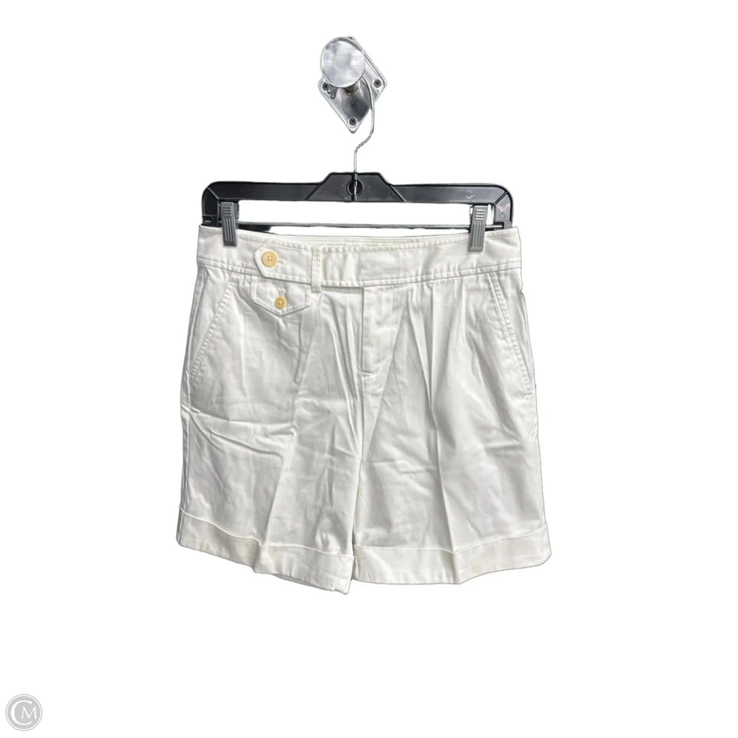 Shorts By Lauren By Ralph Lauren In White, Size: 2