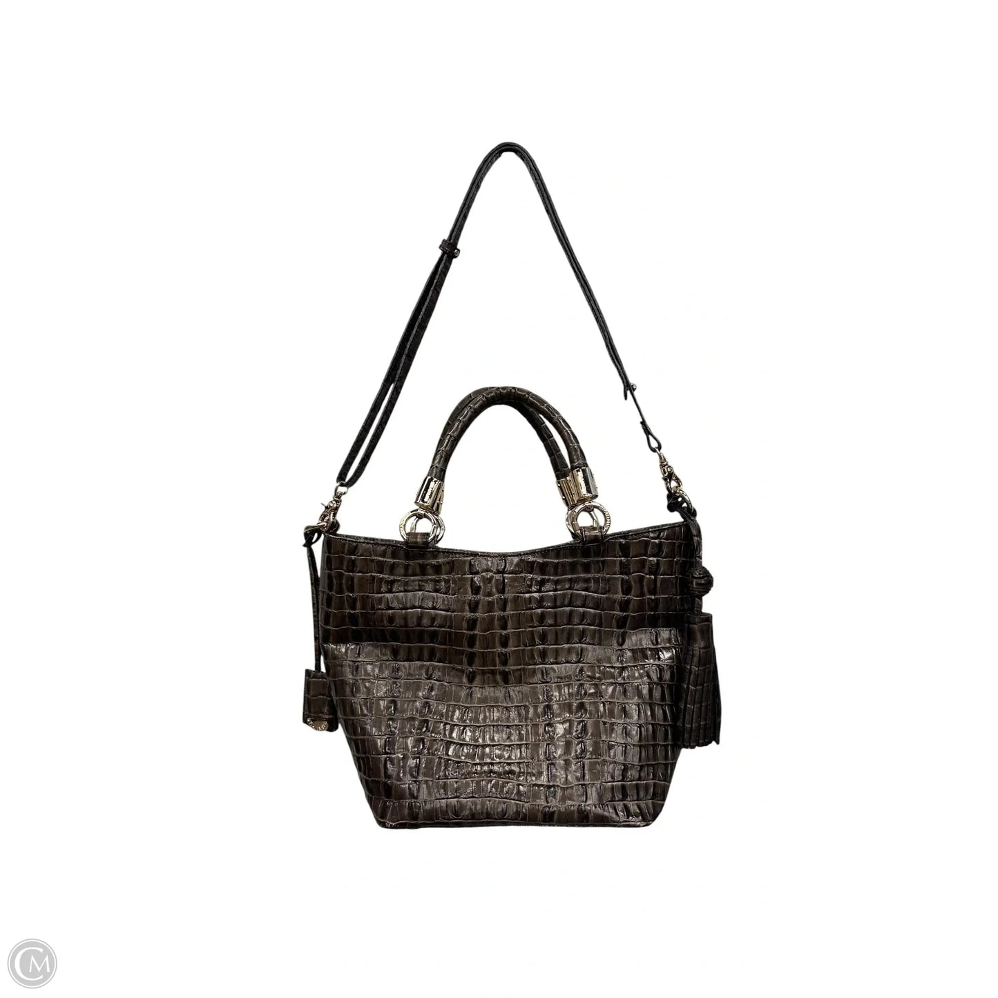 Handbag Designer By Brahmin, Size: Medium