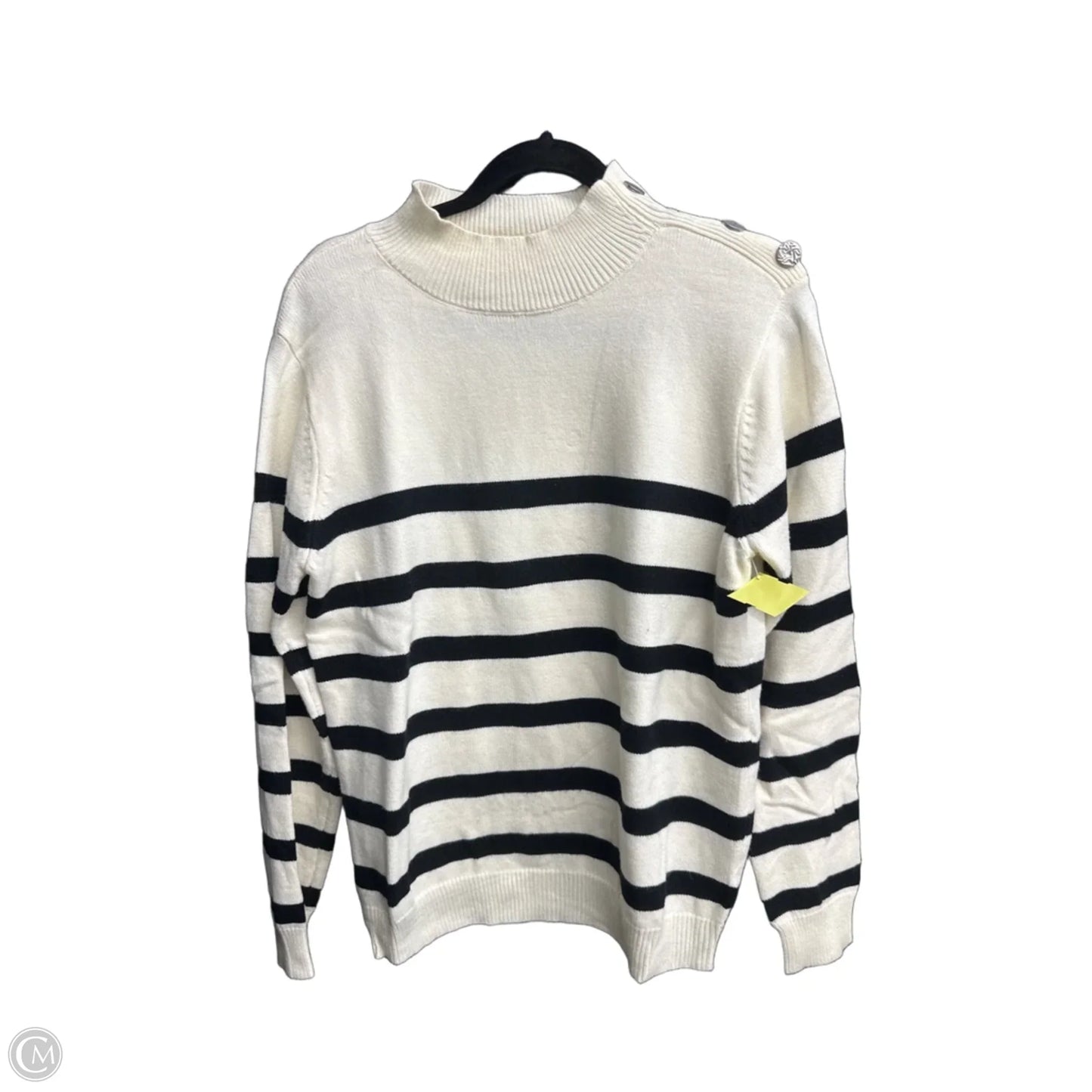 Sweater By Kirundo In Striped Pattern, Size: M