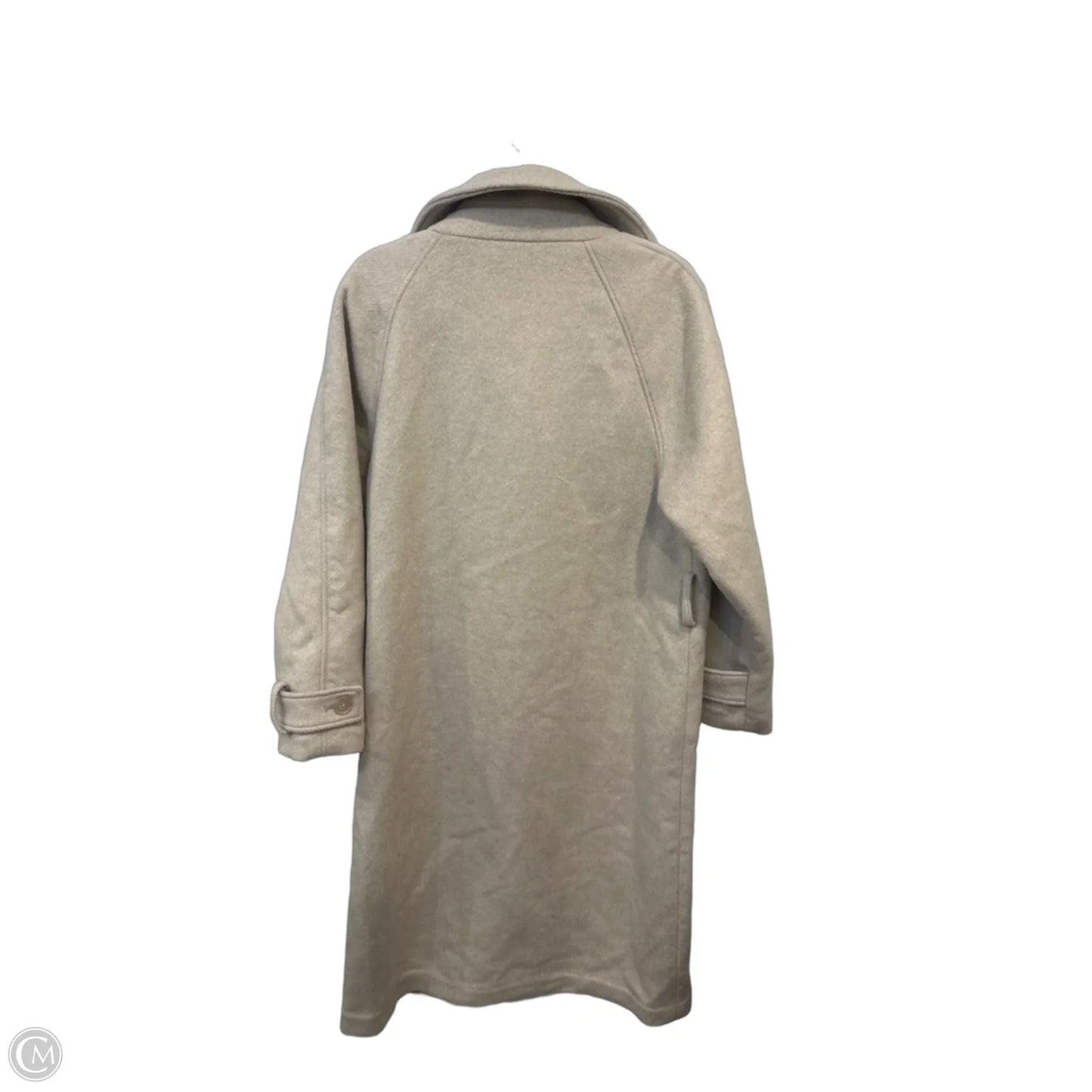 Coat Trench Coat By Abercrombie And Fitch In Beige, Size: M