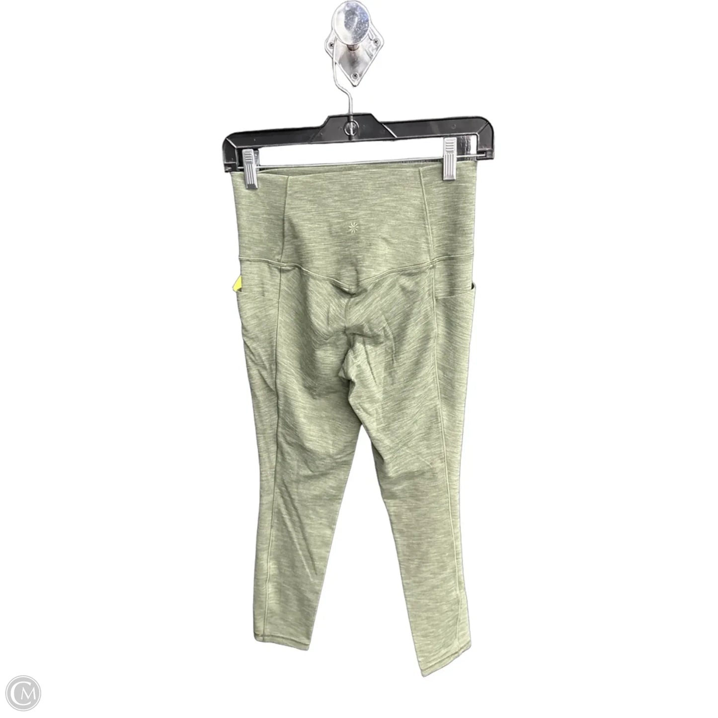 Athletic Leggings By Athleta In Green, Size: S