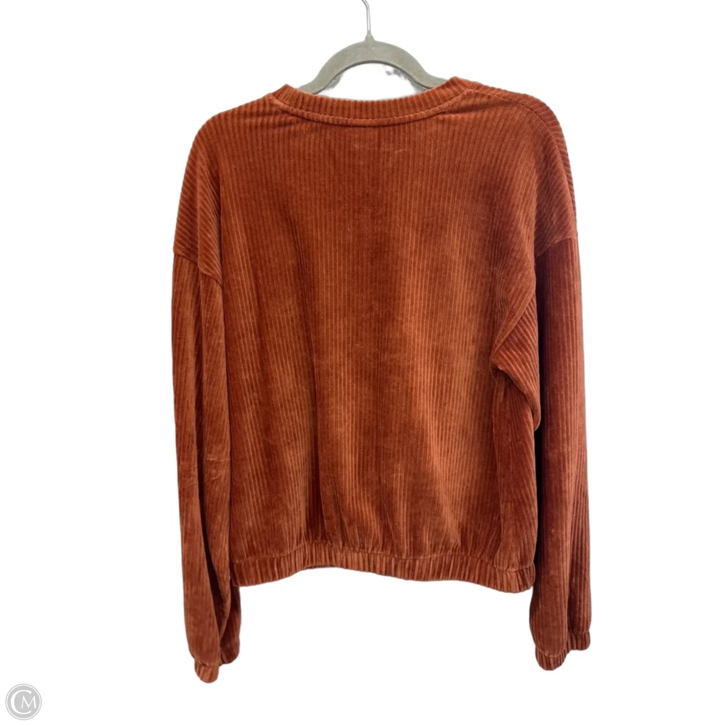 Top Long Sleeve By A New Day In Orange, Size: M