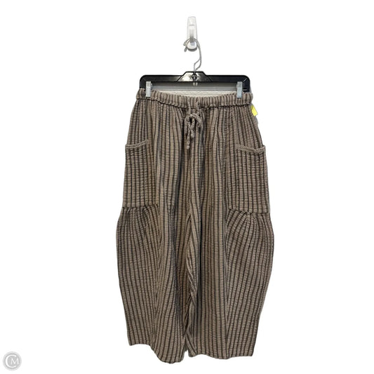 Pants Wide Leg By Free People In Striped Pattern, Size: 12