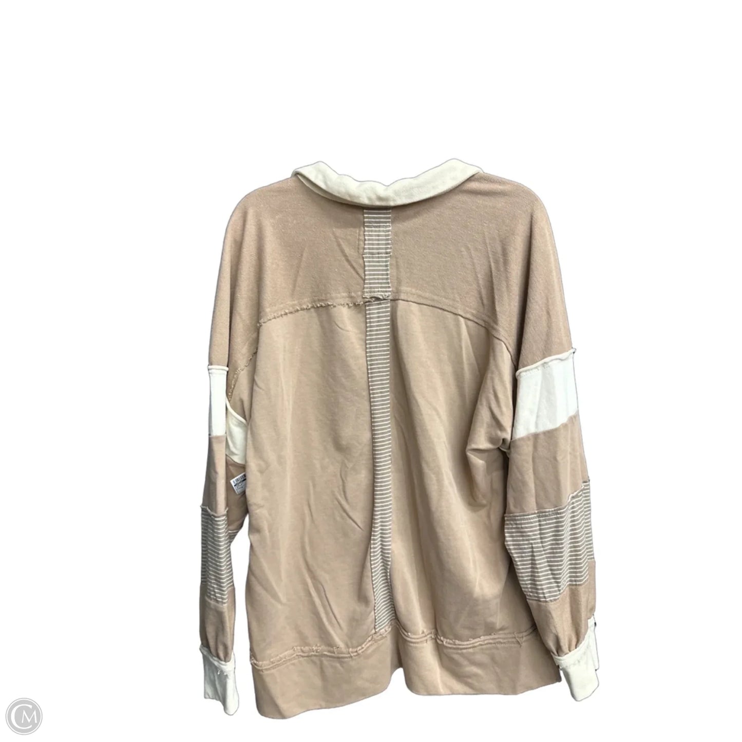 Top Long Sleeve By Umgee In Brown, Size: M