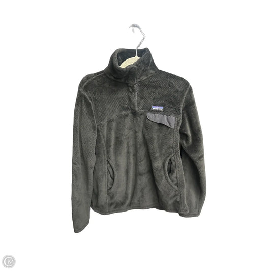 Sweatshirt Collar By Patagonia In Black, Size: M