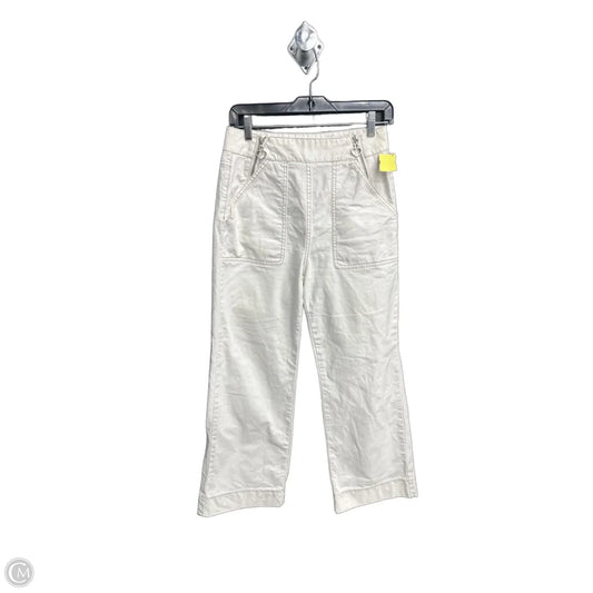 Pants Designer By Kate Spade In Purple & White, Size: 4