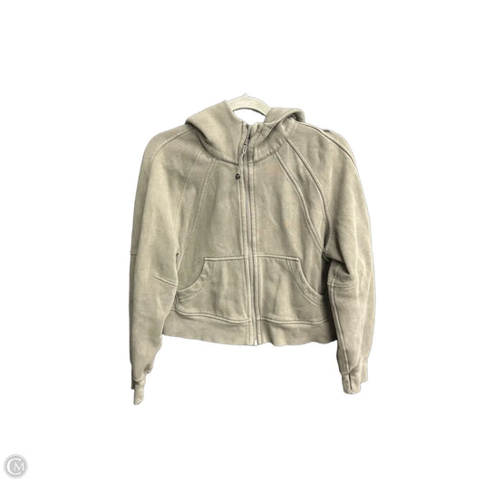 Athletic Jacket By Lululemon In Green, Size: Xs