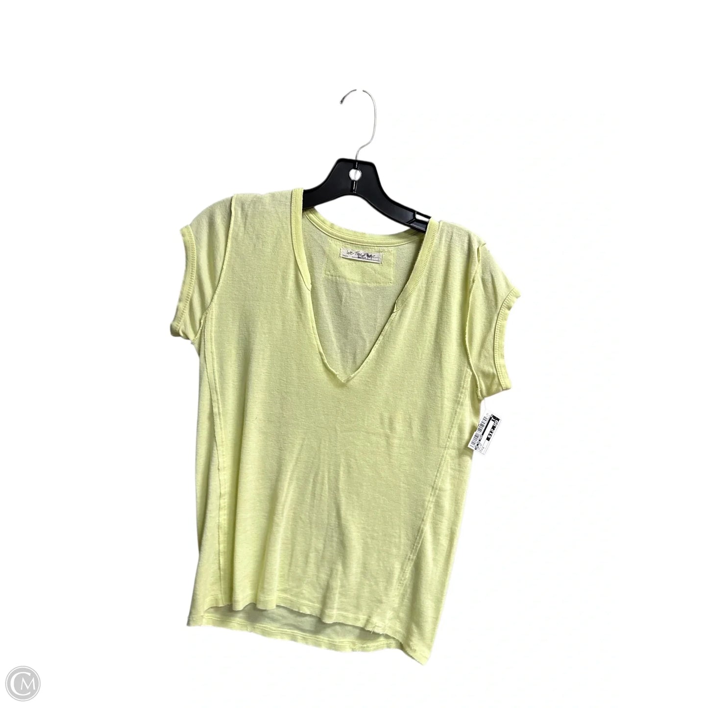 Top Short Sleeve By We The Free In Yellow, Size: S