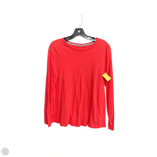 Top Long Sleeve Basic By Joules In Coral, Size: L