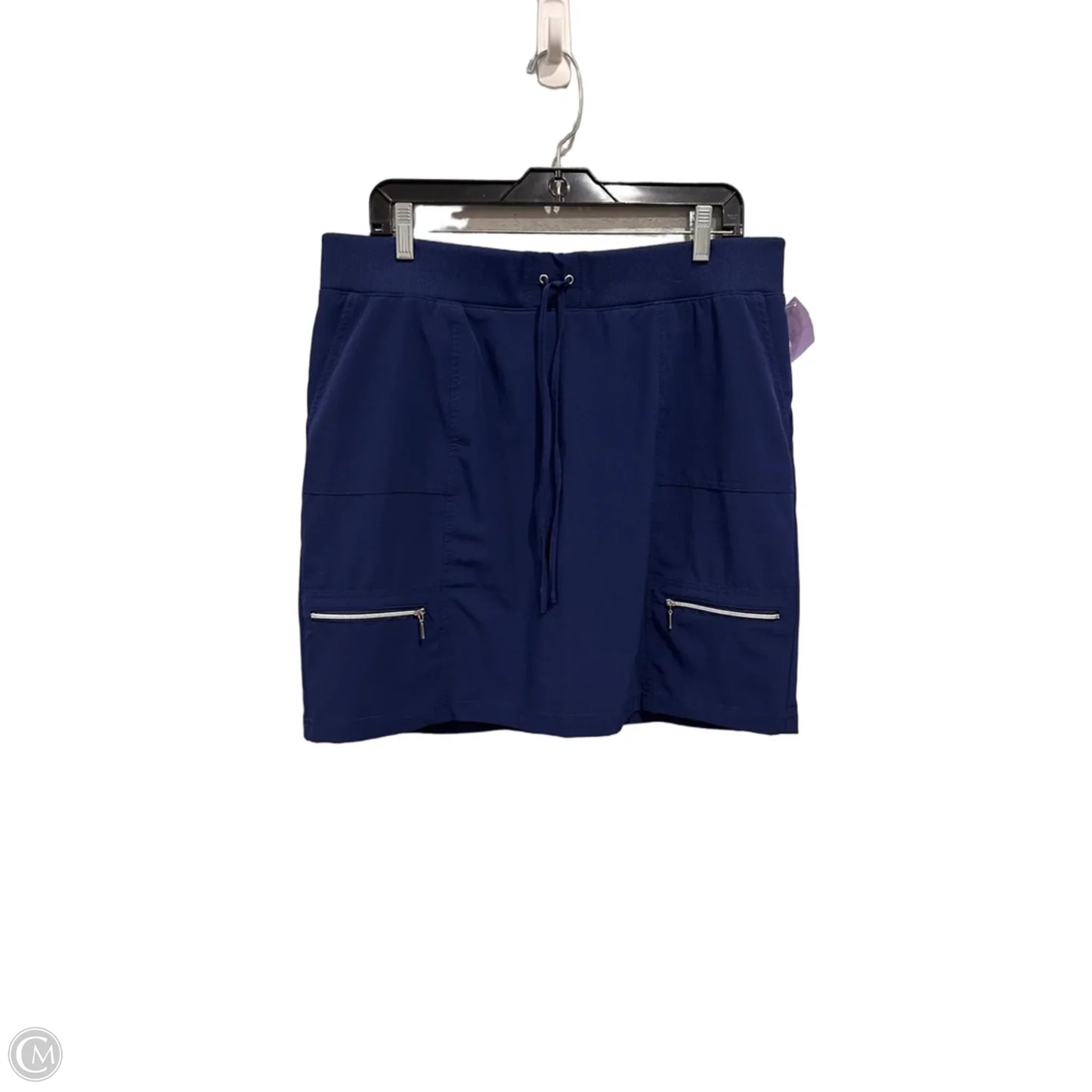 Athletic Skort By Zenergy By Chicos In Blue, Size: L