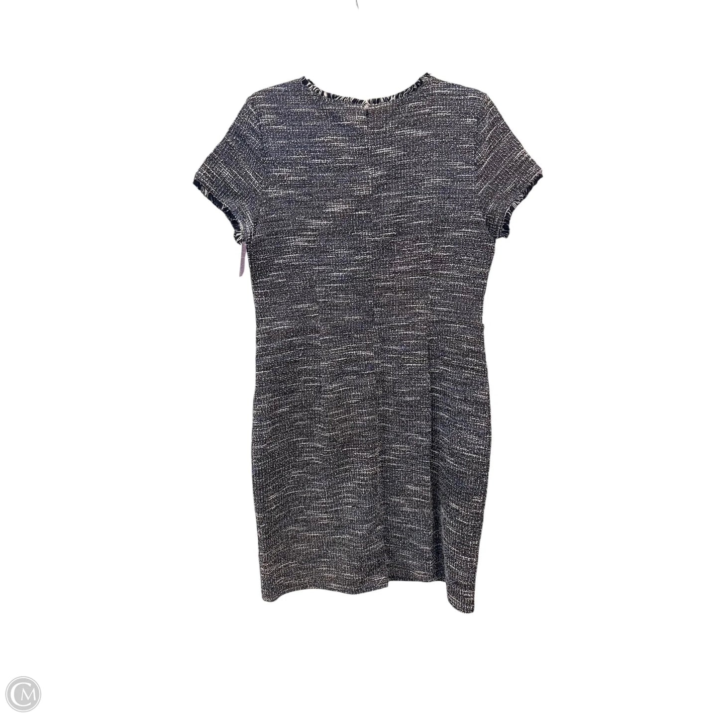 Dress Casual Short By Loft In Blue & Grey, Size: L