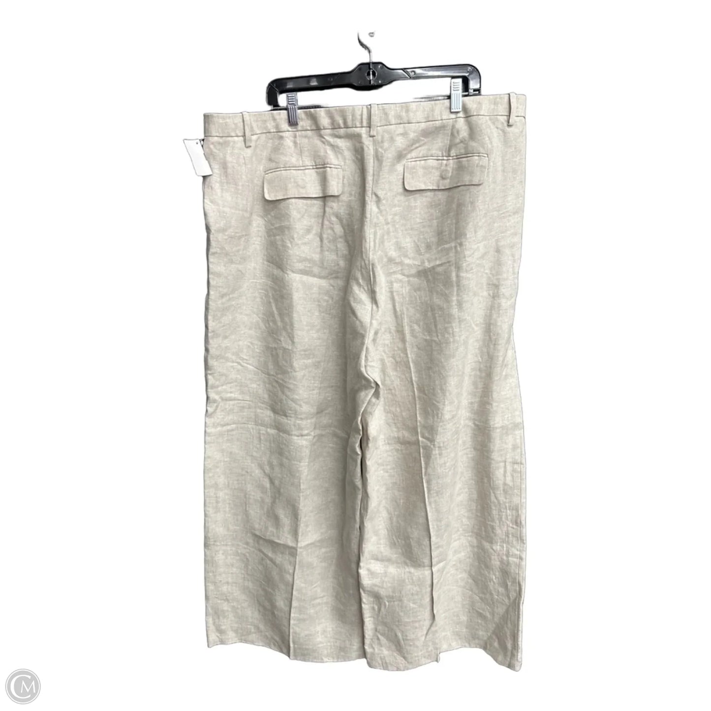 Pants Wide Leg By J. Crew In Beige, Size: 20