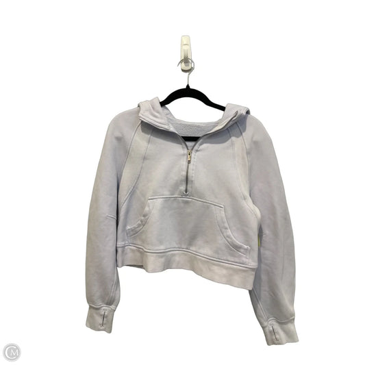 Athletic Sweatshirt Collar By Lululemon In Purple, Size: Xs