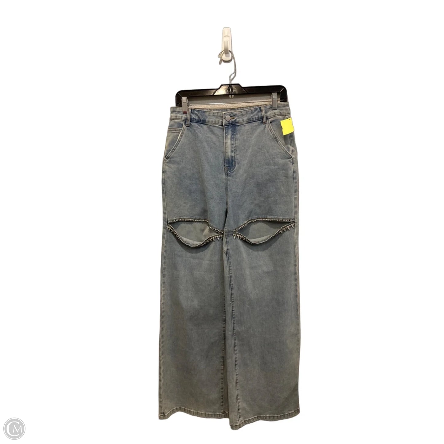 Jeans Wide Leg By Blue B In Blue Denim, Size: 12