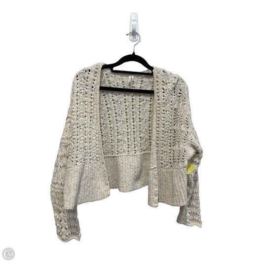 Sweater Cardigan By Anthropologie In Cream, Size: S