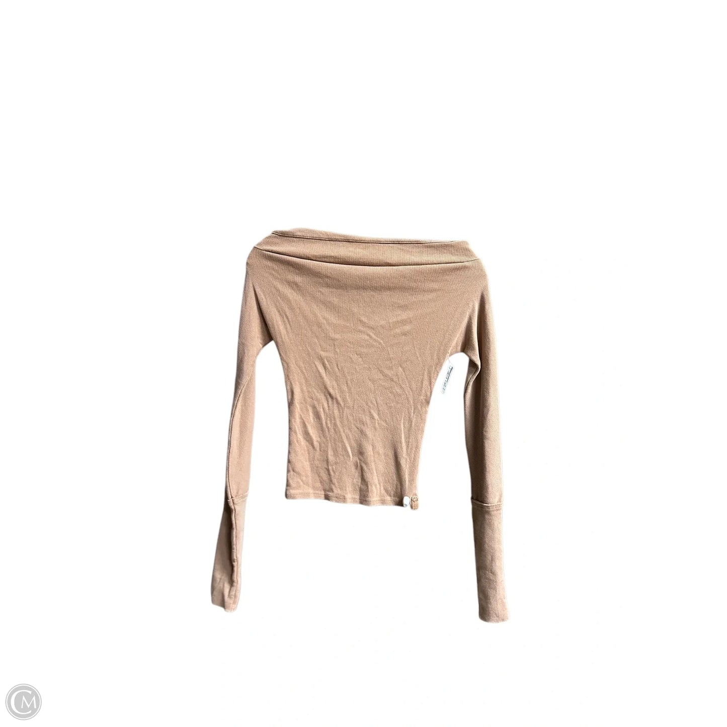 Top Long Sleeve By We The Free In Brown, Size: Xs