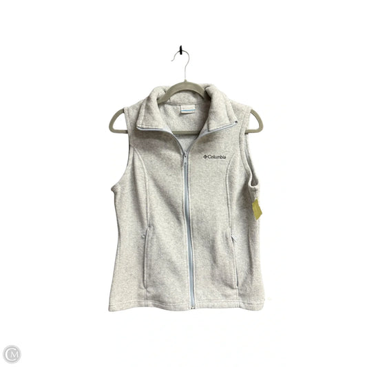 Vest Fleece By Columbia In Grey, Size: S