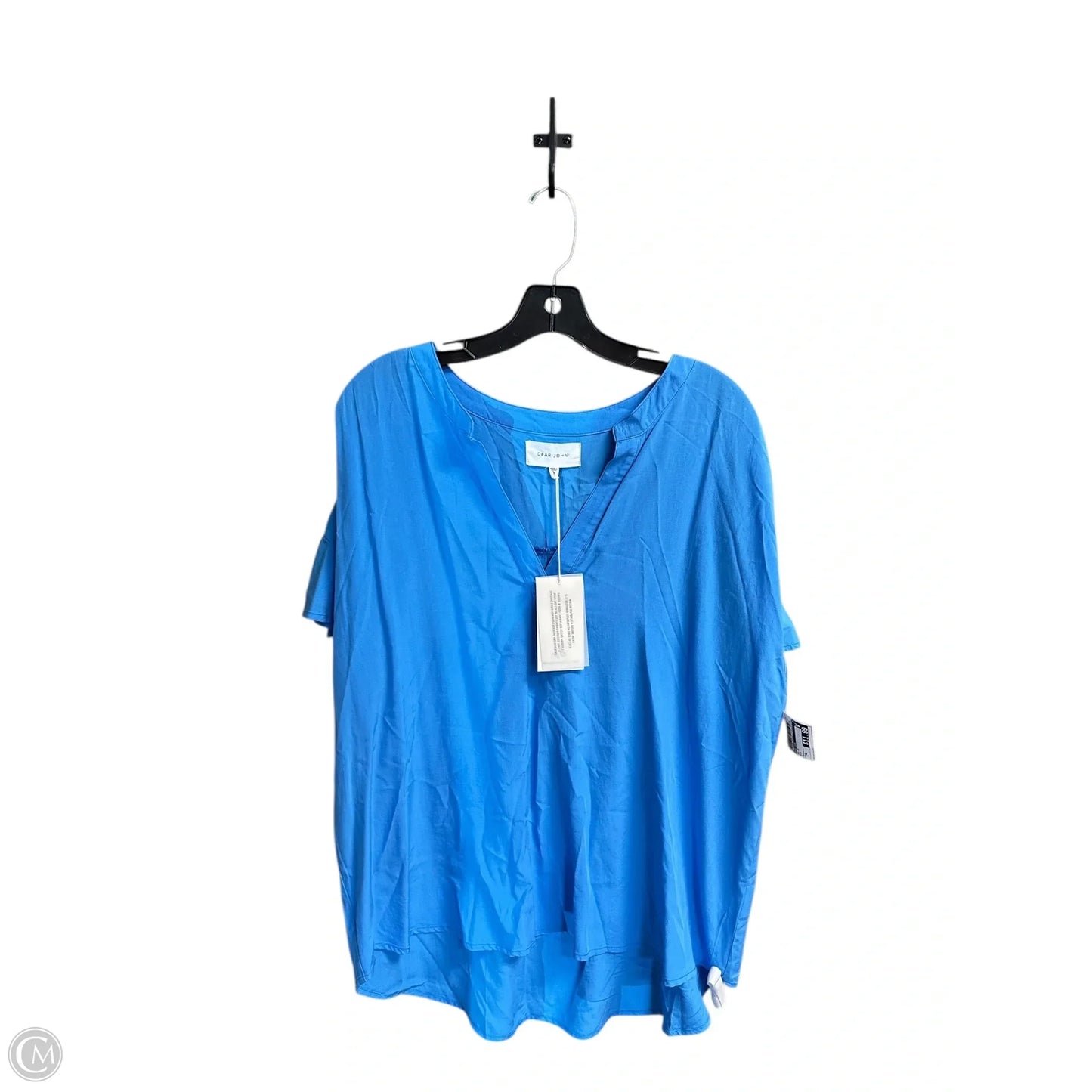 Top Short Sleeve By Dear John In Blue, Size: Xl