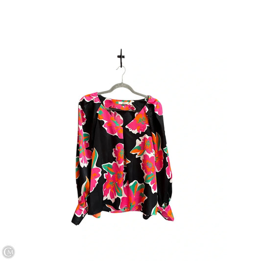 Top Long Sleeve By Entro In Multi-colored, Size: S