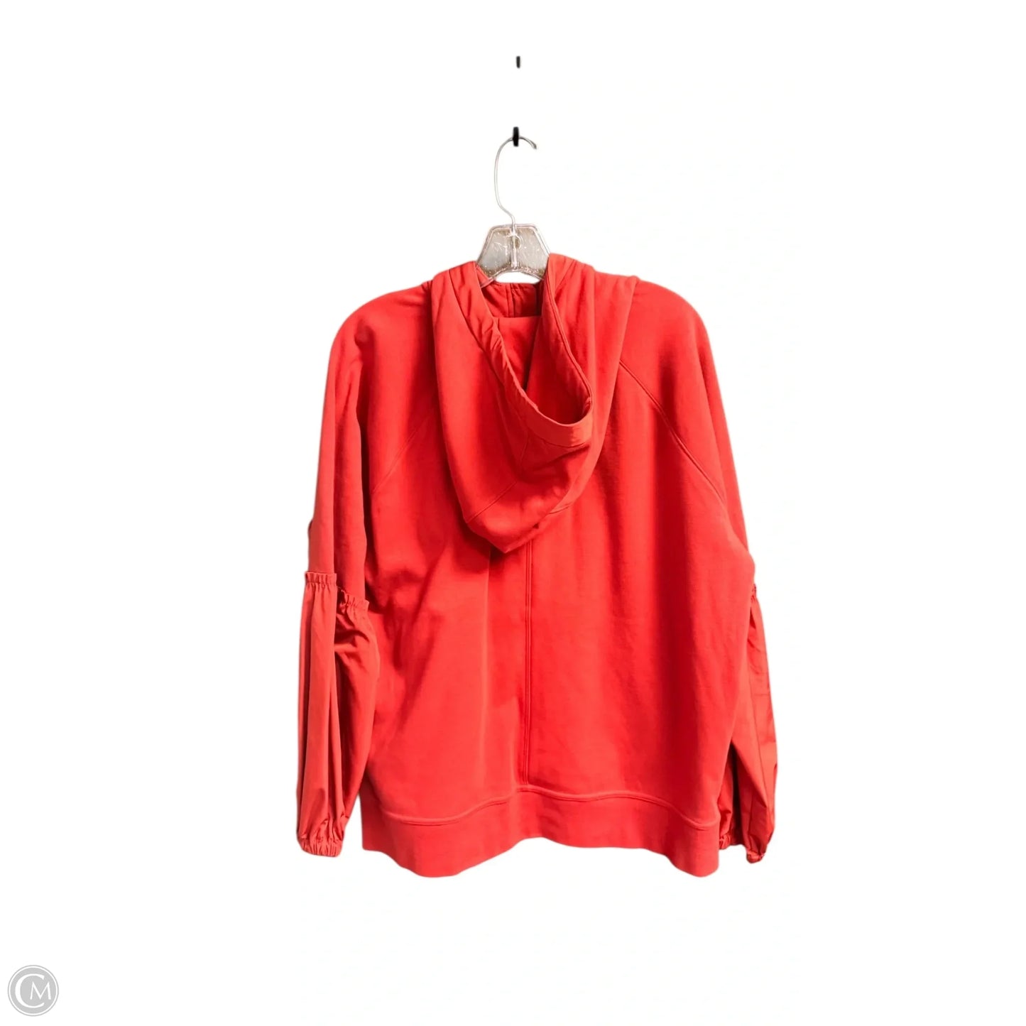 Athletic Jacket By Athleta In Orange, Size: L
