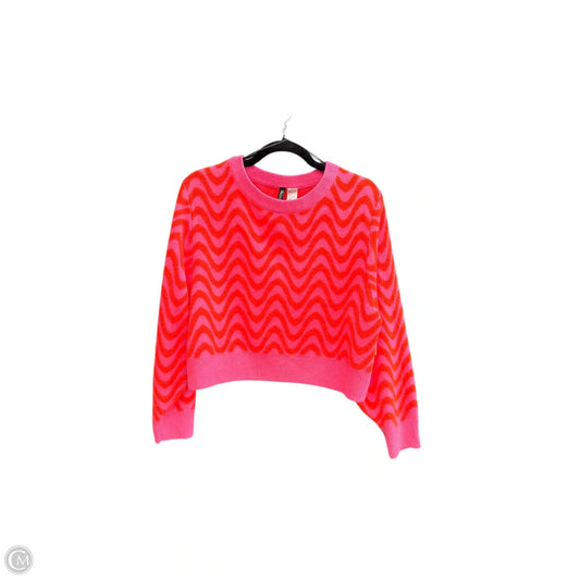 Sweater By Divided In Orange & Pink, Size: M