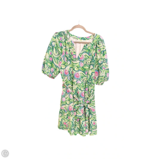 Dress Casual Short By Jade In Floral Print, Size: Xl