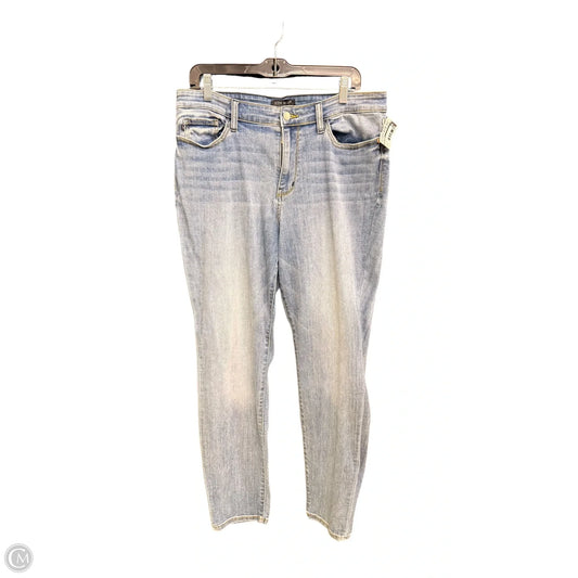 Jeans Skinny By Judy Blue In Blue Denim, Size: 14