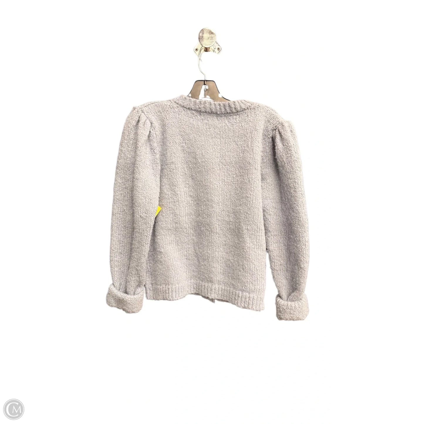 Sweater Cardigan By Easel In Blue, Size: M