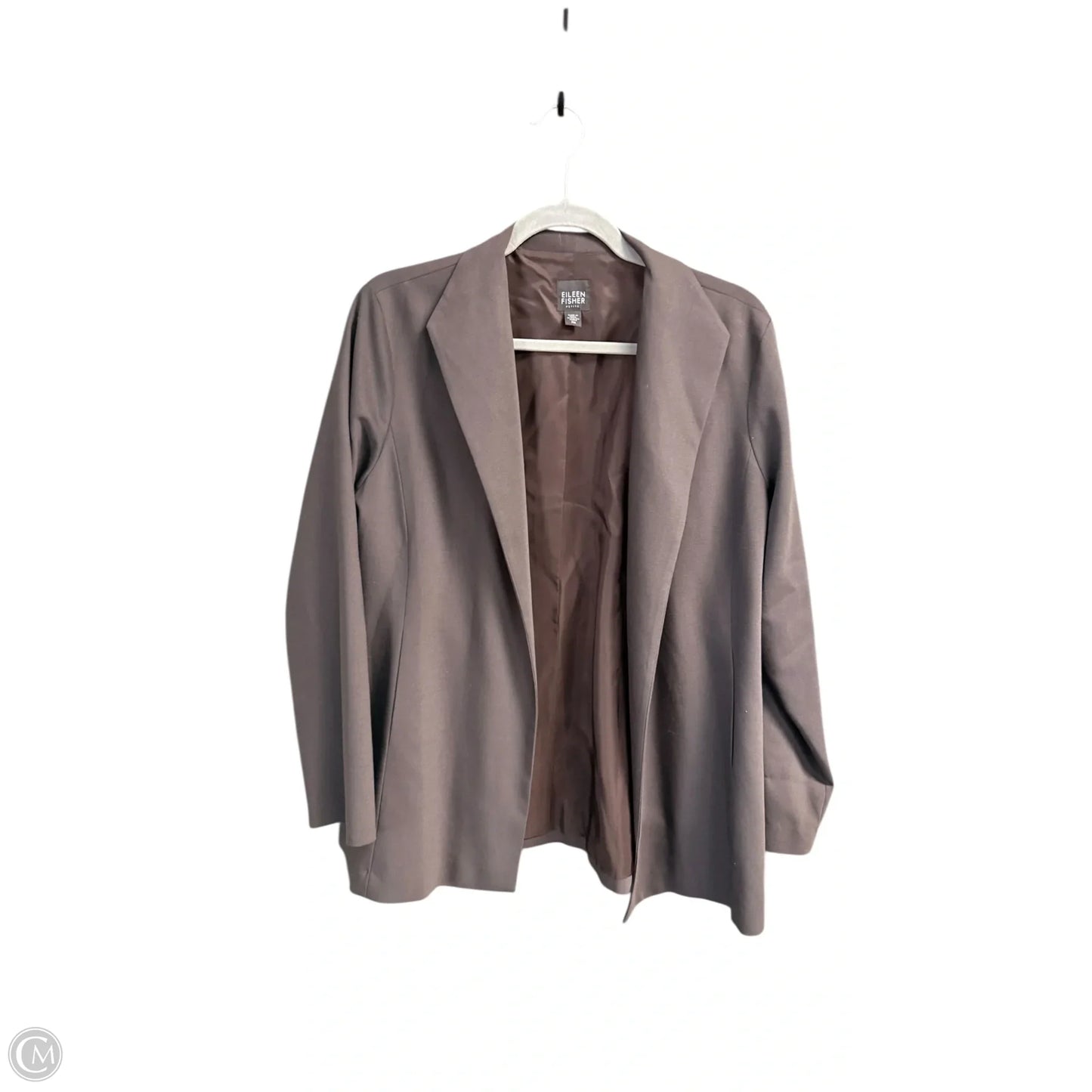 Blazer By Eileen Fisher In Brown, Size: Mp