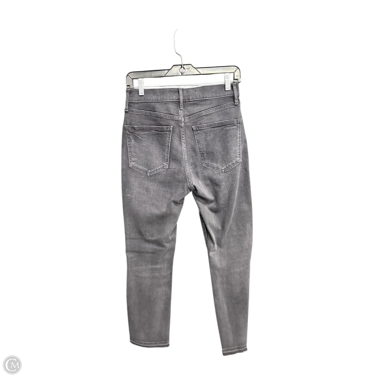 Jeans Skinny By Gap In Black Denim, Size: 4