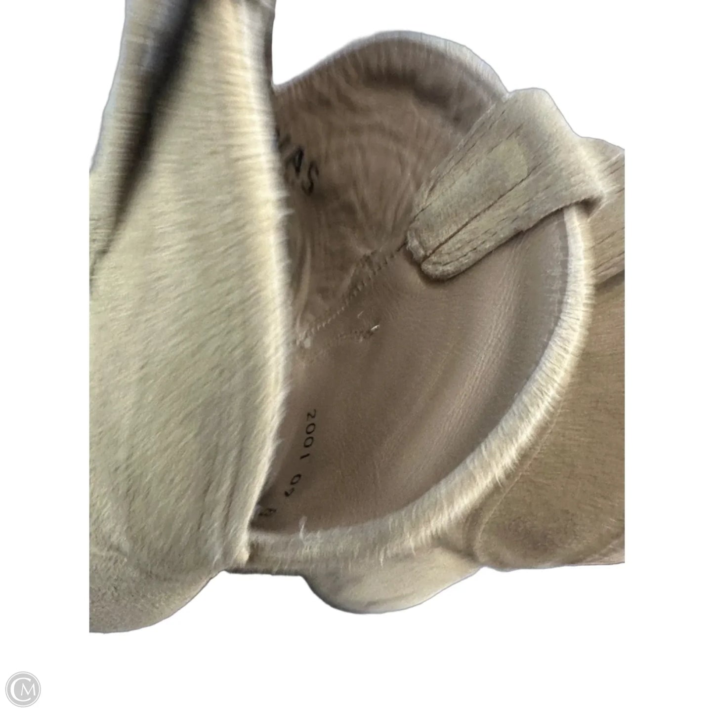Boots Ankle Heels By Clothes Mentor In Beige, Size: 9